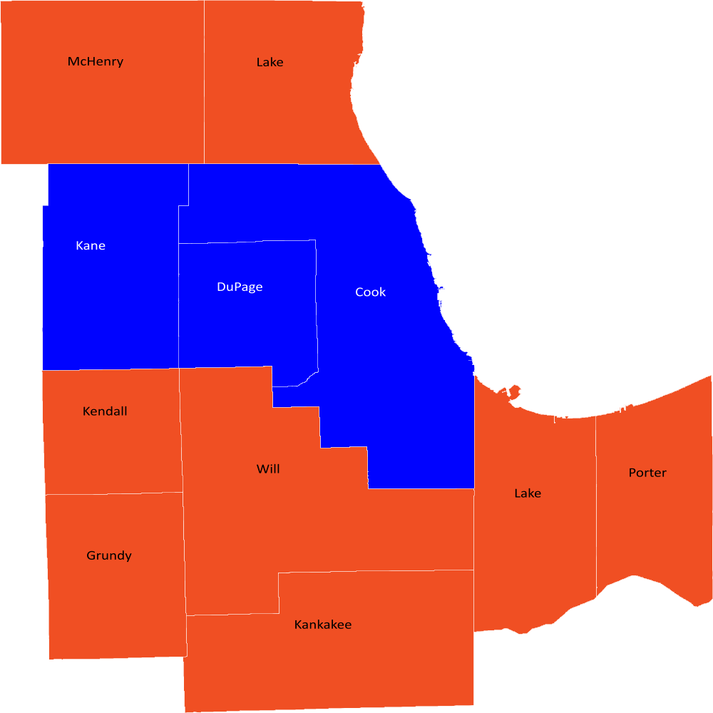 counties map